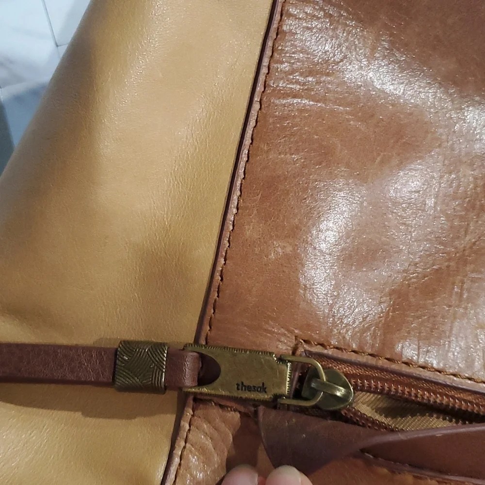 The Sak brown leather purse - Picture 9 of 16